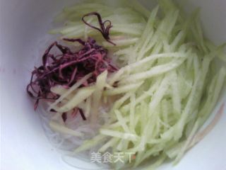 凉拌三丝的做法步骤：5