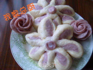 菊花馒头的做法步骤：9