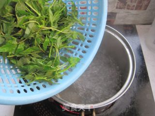 香椿煎蛋的做法步骤：3