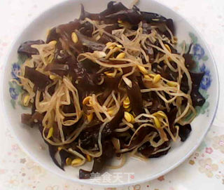 家常小炒——黄豆芽炒木耳的做法步骤：11