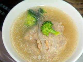 清蒸狮子头的做法步骤：7