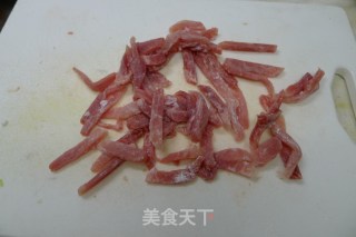 里脊炒蕨菜的做法步骤：6