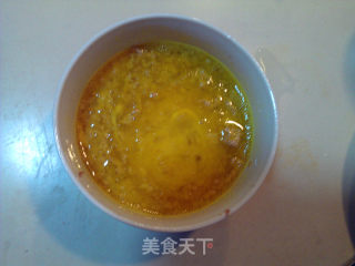 肉末鸡蛋------黄金饼的做法步骤：2