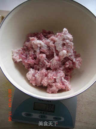 荠菜肉馄饨的做法步骤：2