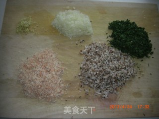 荠菜肉馄饨的做法步骤：5