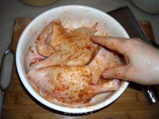 奥尔良乳酪烤鸭腿的做法步骤：4