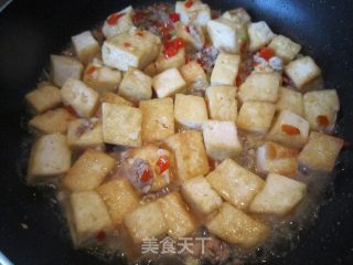 辣烧老豆腐的做法步骤：10