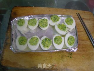 蒜香芝士焗蛋--几个白煮蛋引发的联想的做法步骤：8