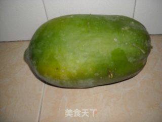 清煮木瓜丝的做法步骤：1