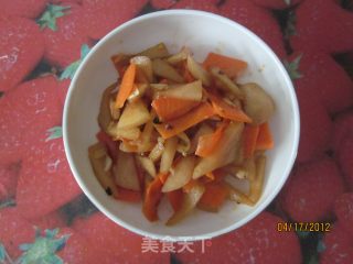 处理苹果醋的边角料——凉拌醋苹果的做法步骤：7