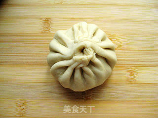 小白菜香菇素包的做法步骤：10