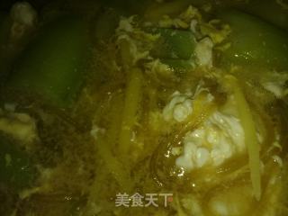 丝瓜鸡蛋粉条汤的做法步骤：11