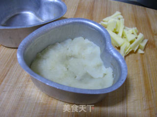 新奥尔良土豆心形小比萨的做法步骤：3