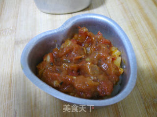 新奥尔良土豆心形小比萨的做法步骤：5