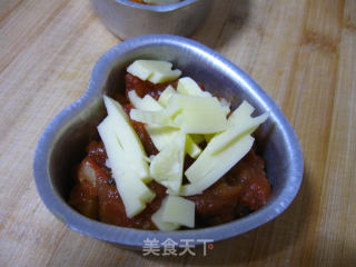 新奥尔良土豆心形小比萨的做法步骤：6