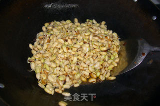 青椒豆嘴的做法步骤：5
