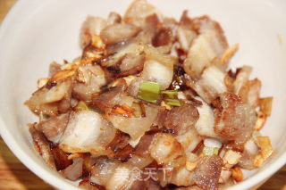 青椒回锅肉的做法步骤：7
