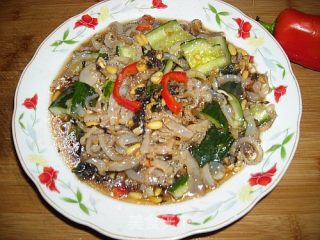 紫苏松仁拌海蜇的做法步骤：15