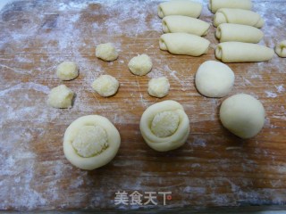 椰香小面包的做法步骤：9