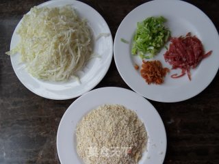 疙瘩肉丝汤的做法步骤：4