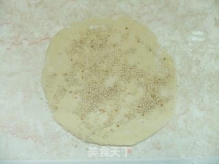 玉米面芝麻饼的做法步骤：4