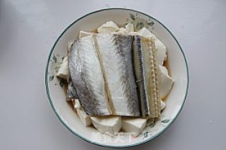 豆豉海鳗蒸豆腐的做法步骤：5