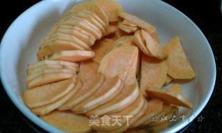 红薯白菜片的做法步骤：1