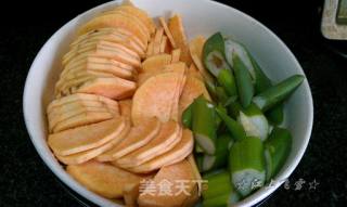 红薯白菜片的做法步骤：3