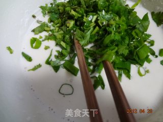 葱香蛋饼的做法步骤：3