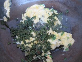 香椿炒鸡蛋的做法步骤：6