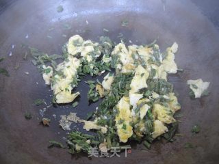 香椿炒鸡蛋的做法步骤：7