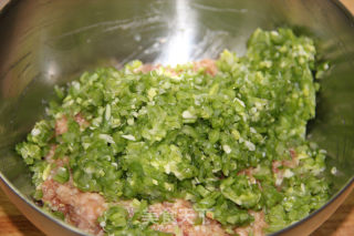 清香诱人的口感--【豆角猪肉饺】的做法步骤：11