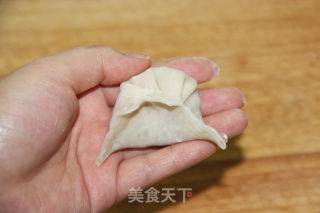 清香诱人的口感--【豆角猪肉饺】的做法步骤：14
