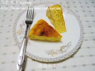 自制电饭锅奶香蛋糕的做法步骤：16