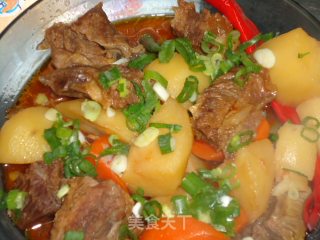 牛肉炖马铃薯的做法步骤：11