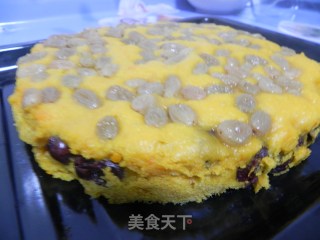 南瓜枣糕的做法步骤：8