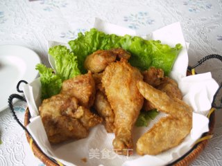 吮指鸡块的做法步骤：11