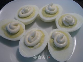 郊游小吃——西式魔鬼蛋（Devil Egg）的做法步骤：4