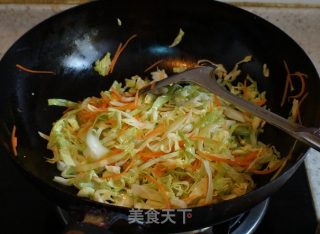 香喷喷的农家小合菜的做法步骤：5