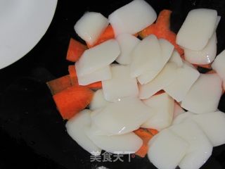 蒲公英鸡蛋炒年糕的做法步骤：11