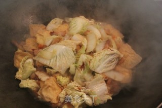豆腐泡娃娃菜的做法步骤：10