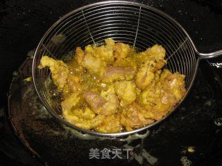黄金酥肉的做法步骤：9