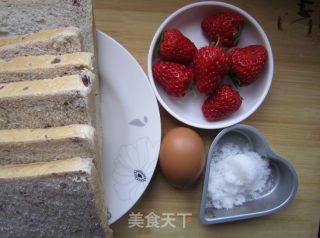 法式吐司的做法步骤：1