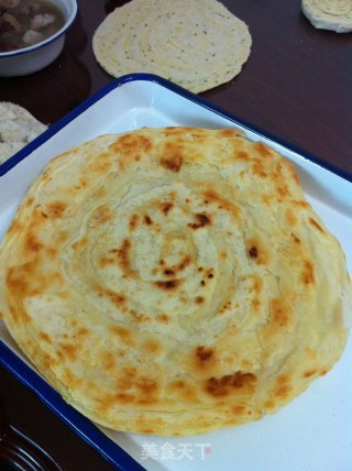 香葱手撕酥饼的做法步骤：10