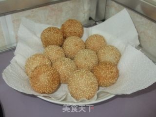 原味麻团的做法步骤：10