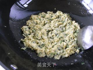 香椿芽鸡蛋饼的做法步骤：8