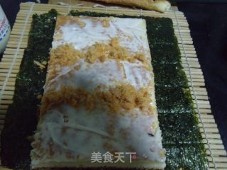 寿司蛋糕的做法步骤：16