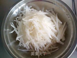 萝卜拌木耳的做法步骤：4