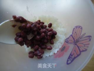 红豆糯米糕的做法步骤：5