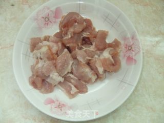 白菇肉片的做法步骤：2
